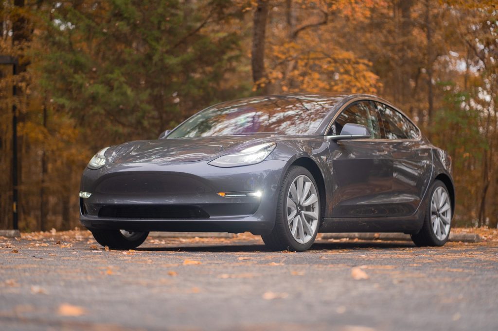 Tesla car